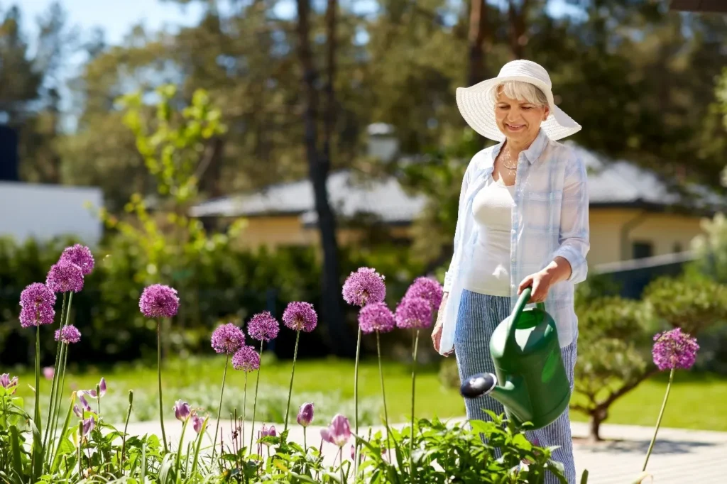 elderly gardening nursing home